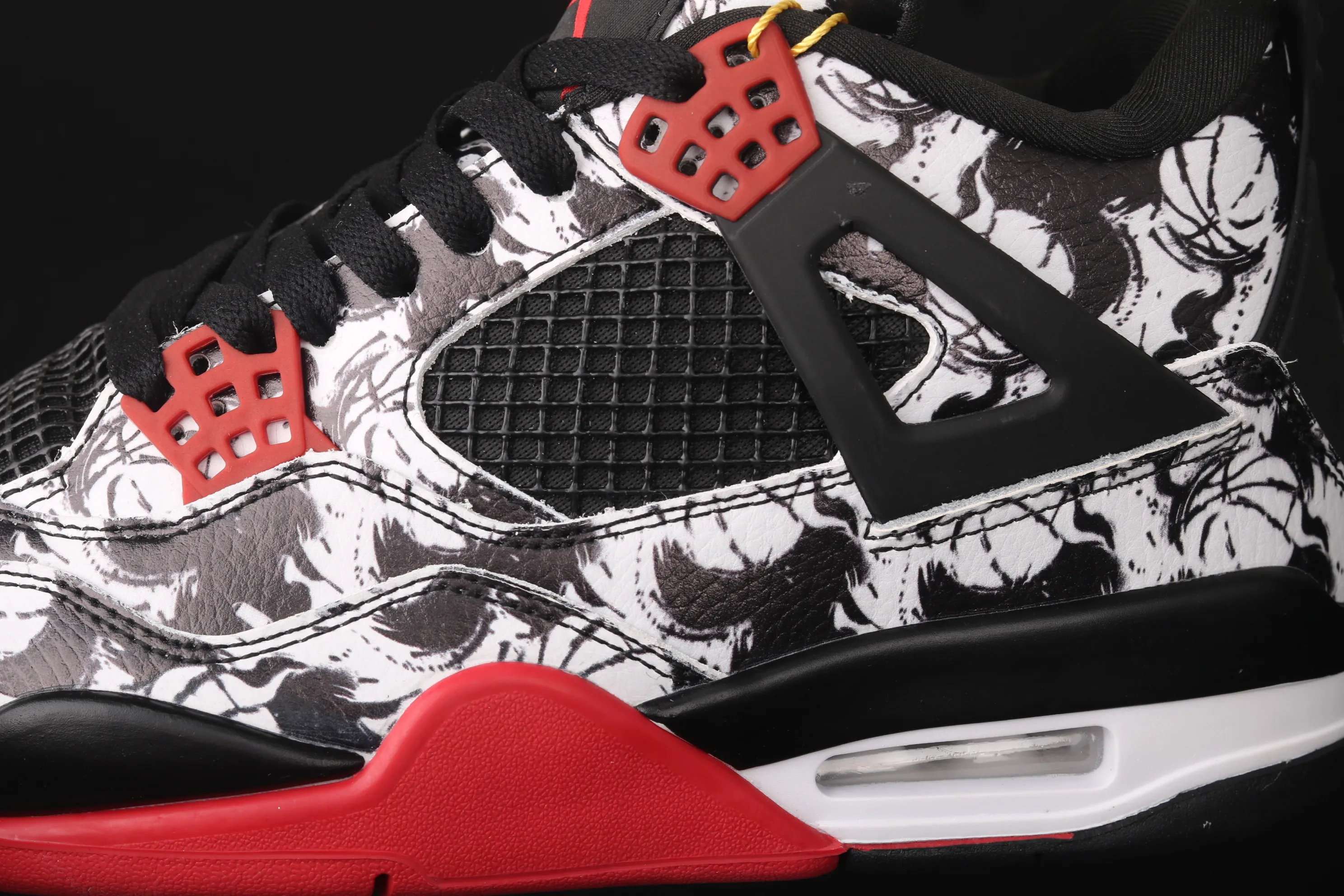 All categories Air Jordan Jordan series basketball shoes Air Jordan 4 G version Air Jordan 4 Tattoo AJ4 Joe 4 Tattoo Graffiti BQ0897-006